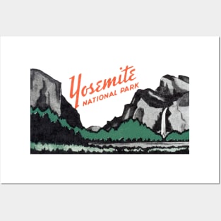 1940 Yosemite National Park Posters and Art